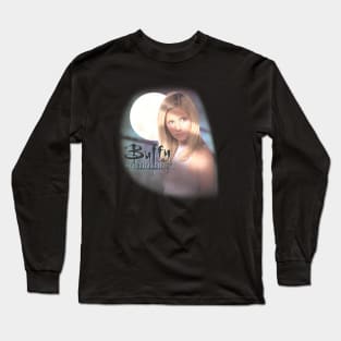 Buffy The Vampire Slayer Full Moon Key Art Long Sleeve T-Shirt